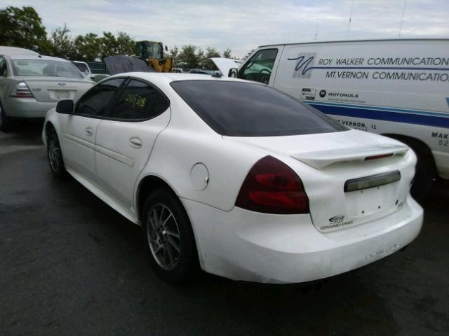 2G2WR544041235846 - 2004 PONTIAC GRAND PRIX WHITE photo 3