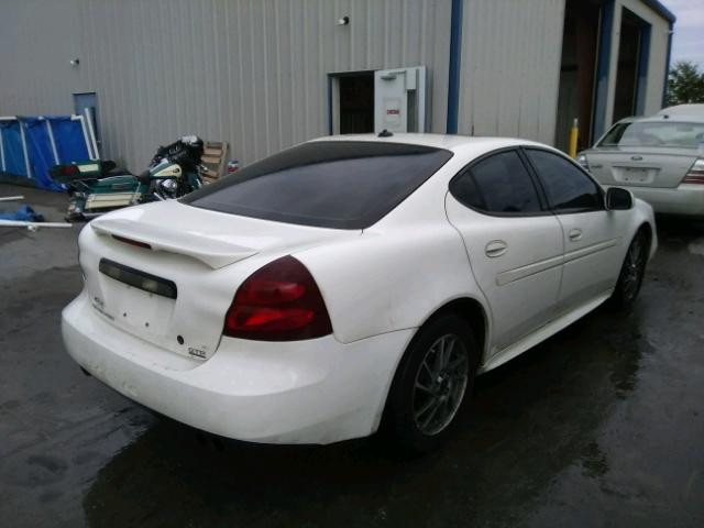 2G2WR544041235846 - 2004 PONTIAC GRAND PRIX WHITE photo 4