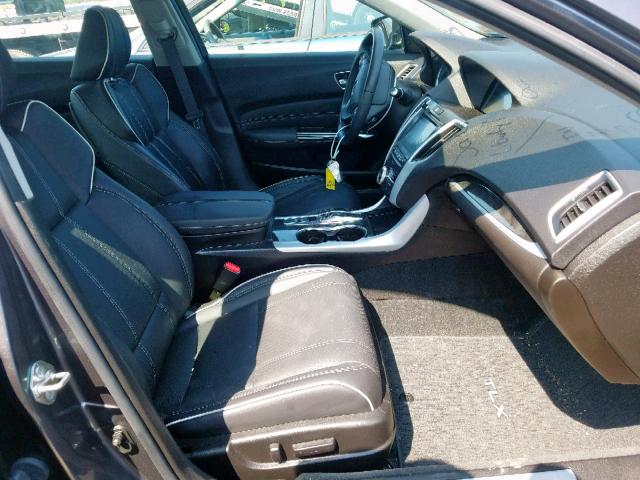19UUB2F52JA011816 - 2018 ACURA TLX TECH GRAY photo 5