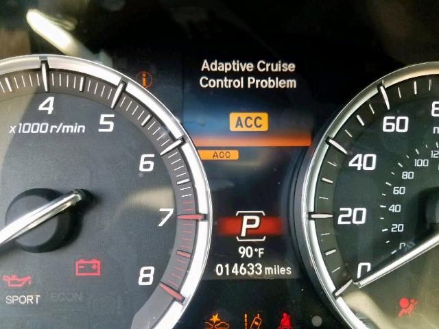 19UUB2F52JA011816 - 2018 ACURA TLX TECH GRAY photo 8