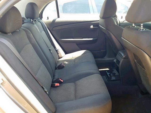 1G1ZC5EU6BF289661 - 2011 CHEVROLET MALIBU 1LT 米色 照片 6