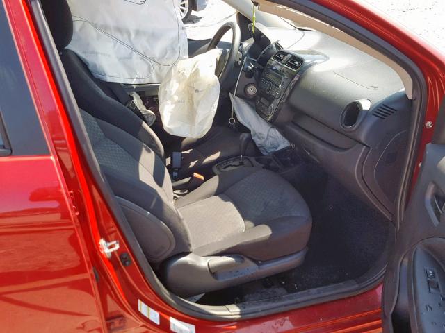 ML32A3HJ2FH054935 - 2015 MITSUBISHI MIRAGE DE RED photo 5