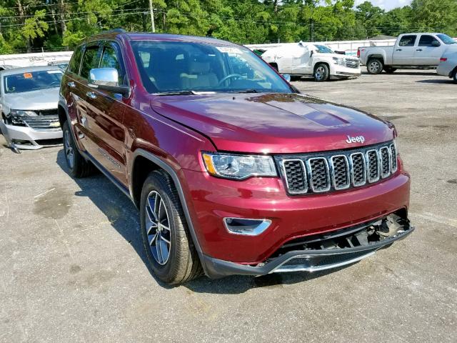 1C4RJEBG4JC168705 - 2018 JEEP GRAND CHER RED photo 1