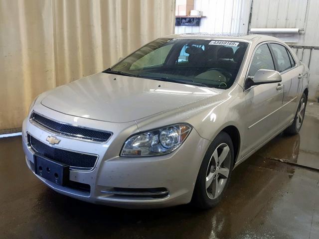 1G1ZC5EU0BF328115 - 2011 CHEVROLET MALIBU 1LT 棕色 照片 2