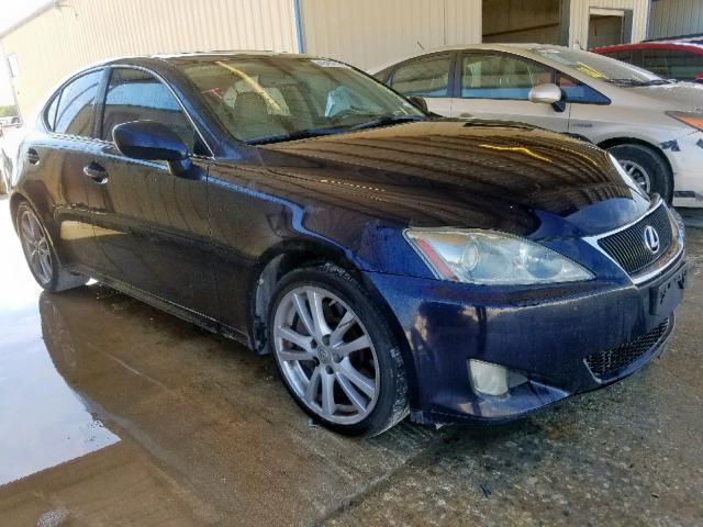 JTHBE262772010231 - 2007 LEXUS IS 350 BLACK photo 1