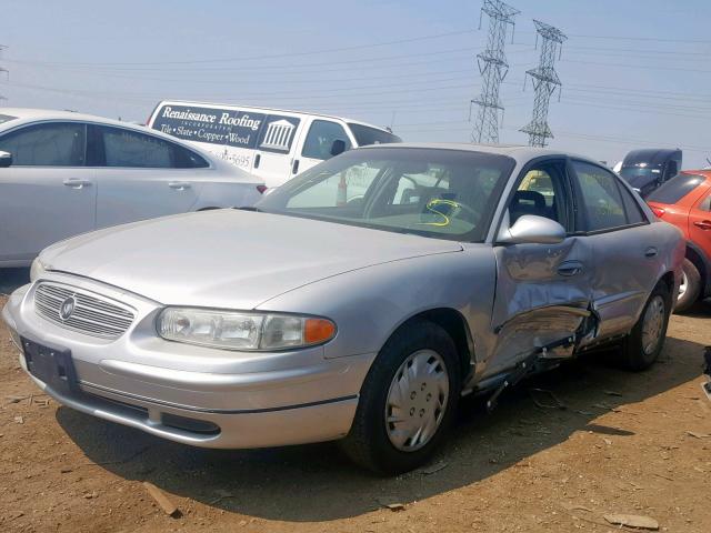 2G4WB52K331149314 - 2003 BUICK REGAL LS SILVER photo 2