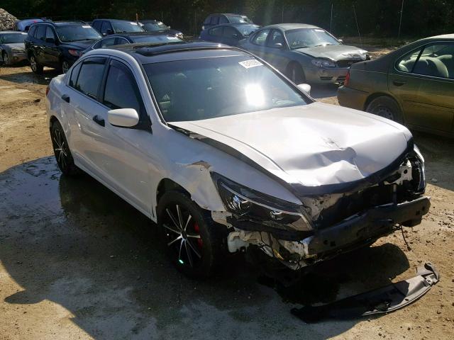 1HGCP368X8A025891 - 2008 HONDA ACCORD EXL WHITE photo 1