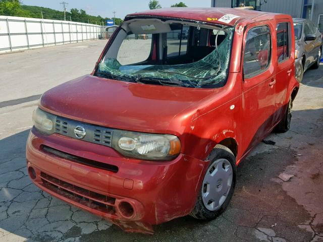 JN8AZ28R69T101410 - 2009 NISSAN CUBE BASE MAROON photo 2