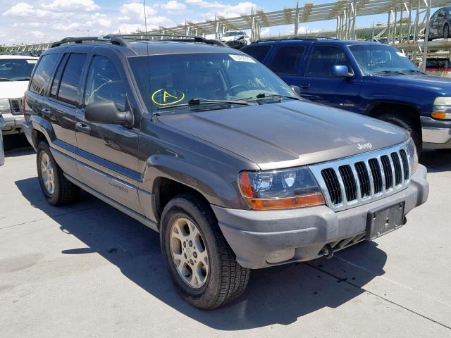 1J4GW48N9YC102051 - 2000 JEEP GRAND CHER GRAY photo 1