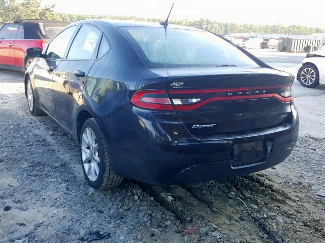 1C3CDFBA0DD143365 - 2013 DODGE DART SXT BLACK photo 3