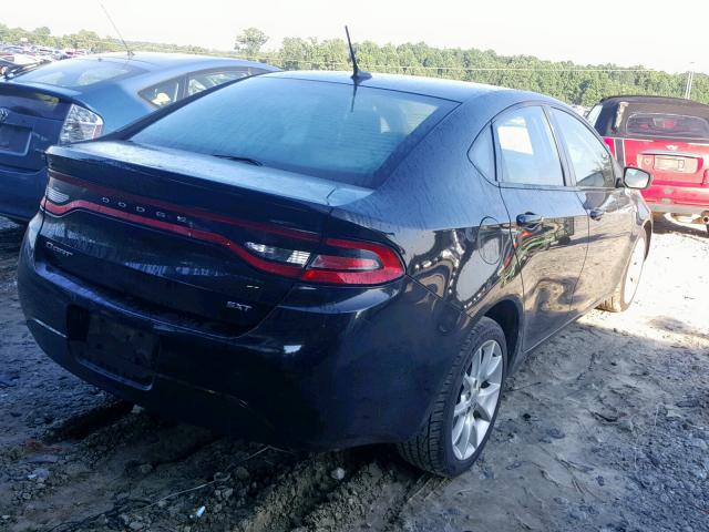 1C3CDFBA0DD143365 - 2013 DODGE DART SXT BLACK photo 4