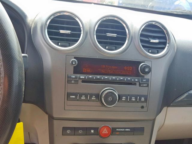 3GSDL43N48S506107 - 2008 SATURN VUE XE BLUE photo 9