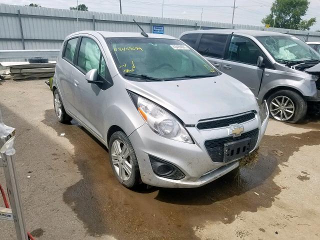 KL8CA6S94DC519476 - 2013 CHEVROLET SPARK LS SILVER photo 1