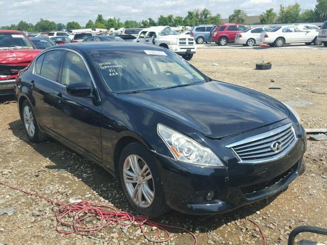 JN1CV6AR4CM973879 - 2012 INFINITI G37 BLACK photo 1