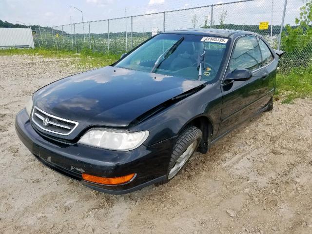 19UYA2253VL014468 - 1997 ACURA 3.0CL BLACK photo 2