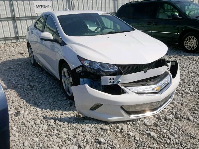 1G1RA6S56HU201110 - 2017 CHEVROLET VOLT LT WHITE photo 1