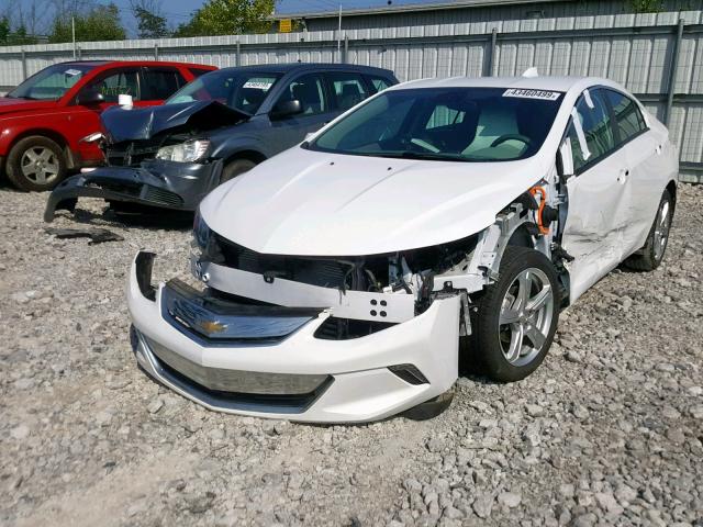 1G1RA6S56HU201110 - 2017 CHEVROLET VOLT LT WHITE photo 2