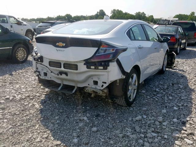 1G1RA6S56HU201110 - 2017 CHEVROLET VOLT LT WHITE photo 4