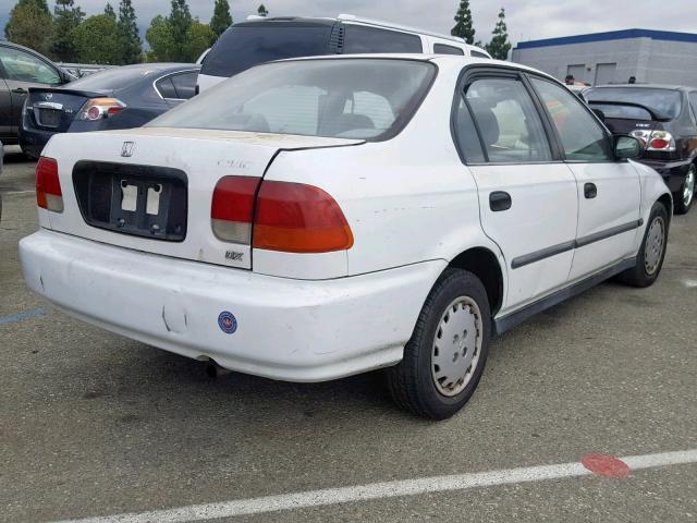 2HGEJ6628VH511782 - 1997 HONDA CIVIC DX WHITE photo 4