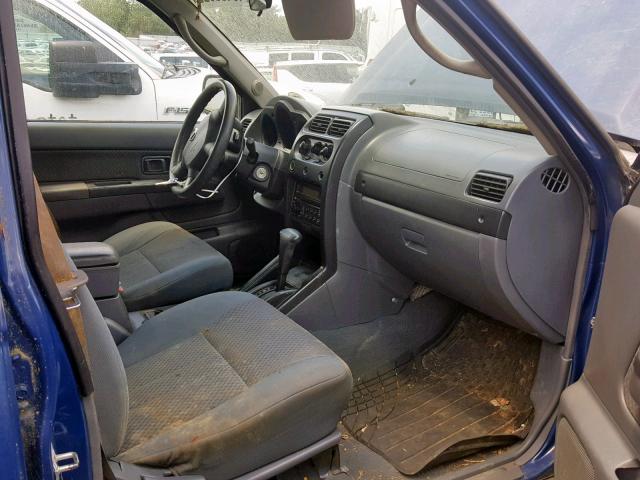 5N1ED28T02C509619 - 2002 NISSAN XTERRA XE BLUE photo 5