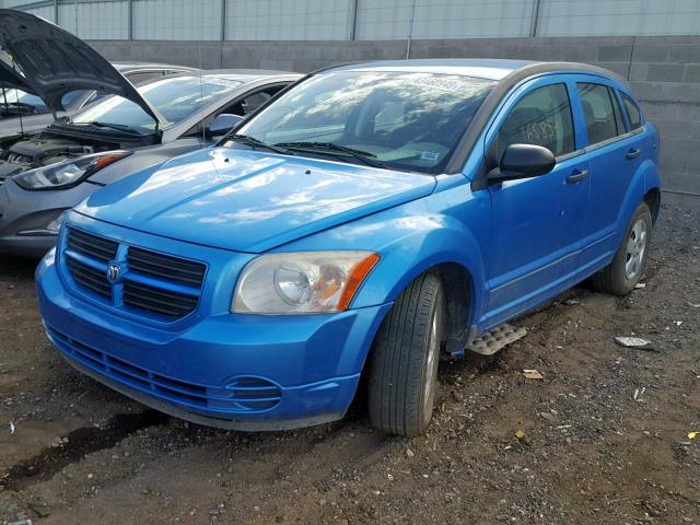 1B3HB28B48D650972 - 2008 DODGE CALIBER BLUE photo 2