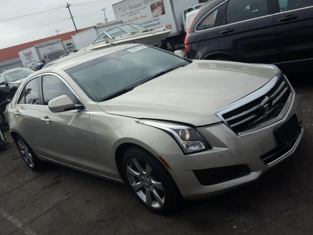 1G6AB5RA0E0103632 - 2014 CADILLAC ATS LUXURY GOLD photo 1