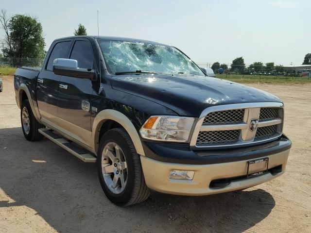 1C6RD7PT0CS248267 - 2012 DODGE RAM 1500 L BLACK photo 1