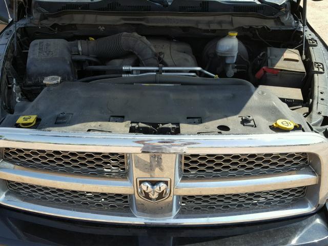 1C6RD7PT0CS248267 - 2012 DODGE RAM 1500 L BLACK photo 7