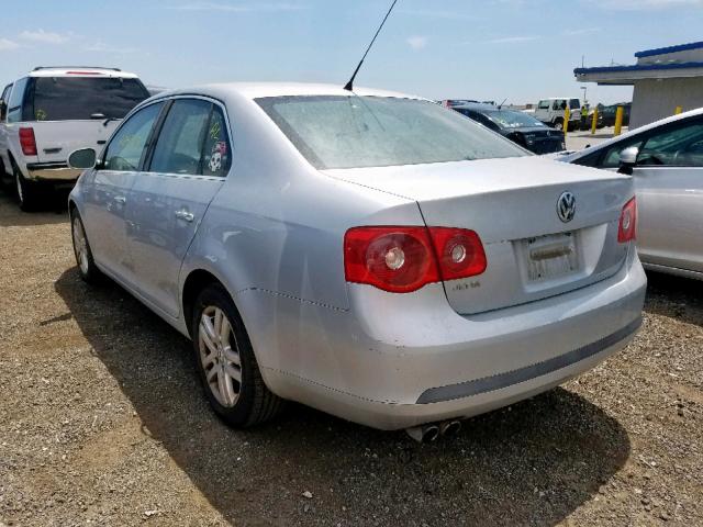 3VWEG71K17M073490 - 2007 VOLKSWAGEN JETTA WOLF SILVER photo 3