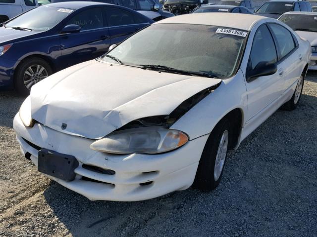 2B3HD46R82H108256 - 2002 DODGE INTREPID S WHITE photo 2
