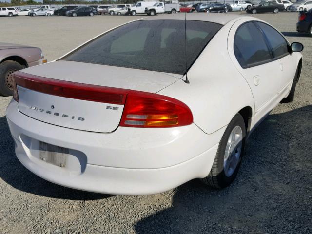 2B3HD46R82H108256 - 2002 DODGE INTREPID S WHITE photo 4
