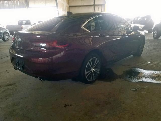 W04GM6SXXJ1111743 - 2018 BUICK REGAL PREF BURGUNDY photo 4