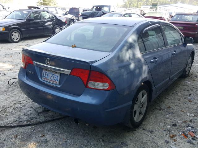 2HGFA1F65AH538734 - 2010 HONDA CIVIC LX-S ლურჯი ფოტო 4