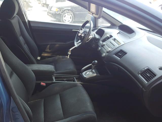 2HGFA1F65AH538734 - 2010 HONDA CIVIC LX-S ლურჯი ფოტო 5