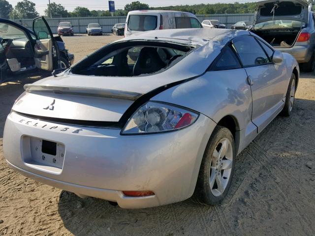 4A3AK24F27E008264 - 2007 MITSUBISHI ECLIPSE GS SILVER photo 4