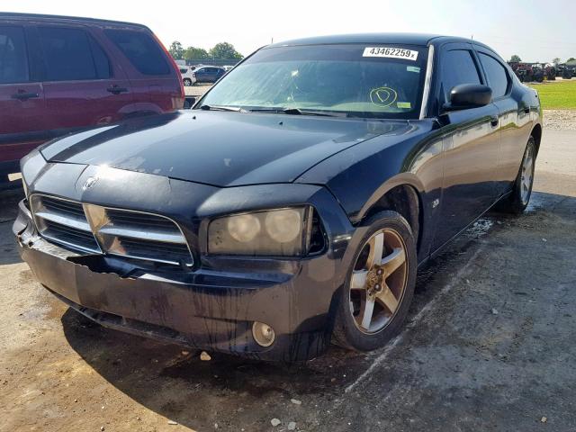 2B3KA33V59H507081 - 2009 DODGE CHARGER SX BLACK photo 2