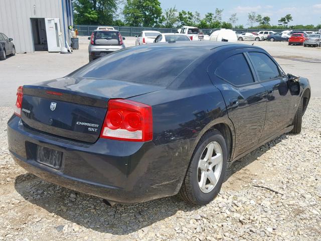 2B3KA33V59H507081 - 2009 DODGE CHARGER SX BLACK photo 4