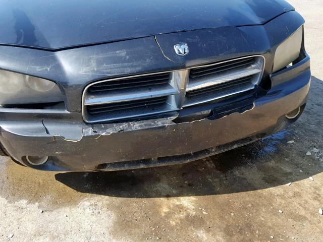 2B3KA33V59H507081 - 2009 DODGE CHARGER SX BLACK photo 9