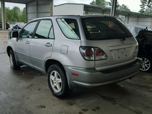 JTJGF10U310082326 - 2001 LEXUS RX 300 GRAY photo 3