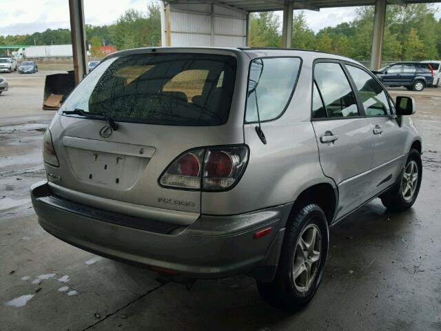 JTJGF10U310082326 - 2001 LEXUS RX 300 GRAY photo 4