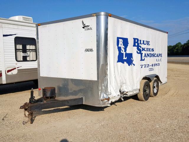 5RTBE1629DD031706 - 2013 LARK TRAILER WHITE photo 2