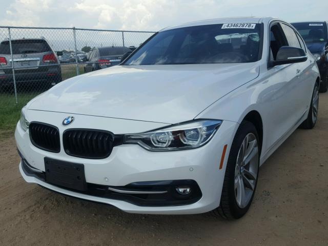 WBA8D9G32HNU66472 - 2017 BMW 330 XI WHITE photo 2