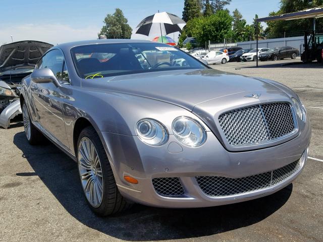 SCBCP7ZA4AC066552 - 2010 BENTLEY CONTINENTA SILVER photo 1