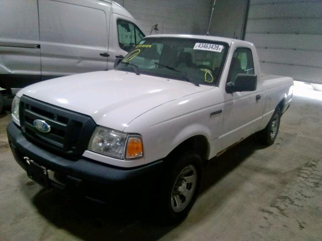 1FTYR10D46PA69890 - 2006 FORD RANGER WHITE photo 2