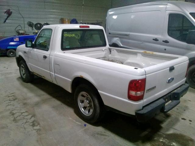 1FTYR10D46PA69890 - 2006 FORD RANGER WHITE photo 3