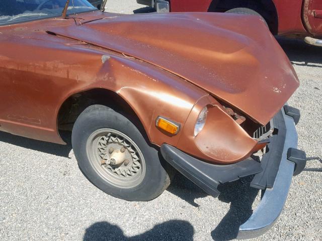 HLS30201360 - 1975 DATSUN 280Z BROWN photo 10