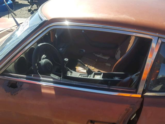 HLS30201360 - 1975 DATSUN 280Z BROWN photo 5