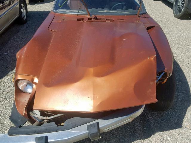 HLS30201360 - 1975 DATSUN 280Z BROWN photo 7