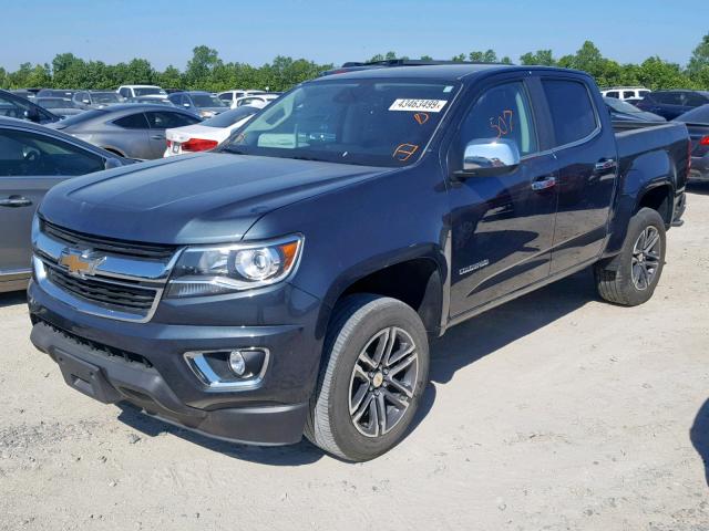 1GCGSCEN9K1206980 - 2019 CHEVROLET COLORADO L BLUE photo 2