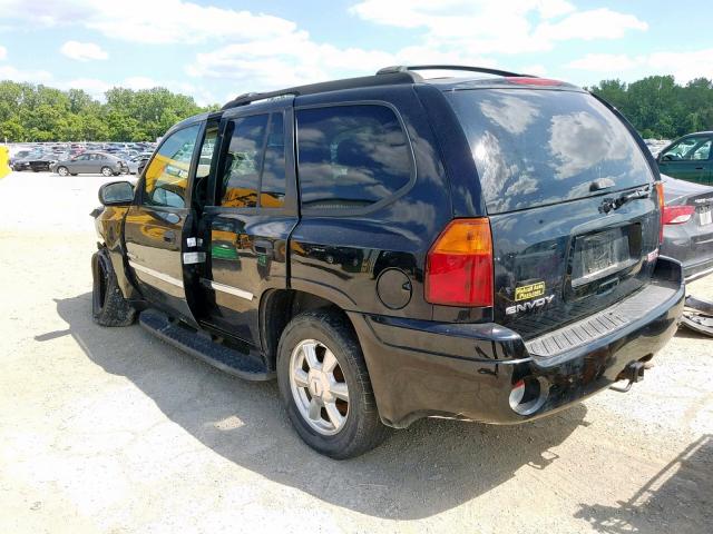 1GKDT13S562197096 - 2006 GMC ENVOY BLACK photo 3